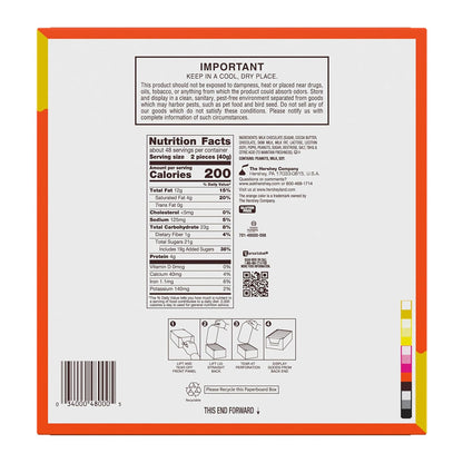 REESES Sticks Chocolate Peanut Butter Wafer Bars, King Size, 24-Count Chocolate Flavored Wafer Snacks