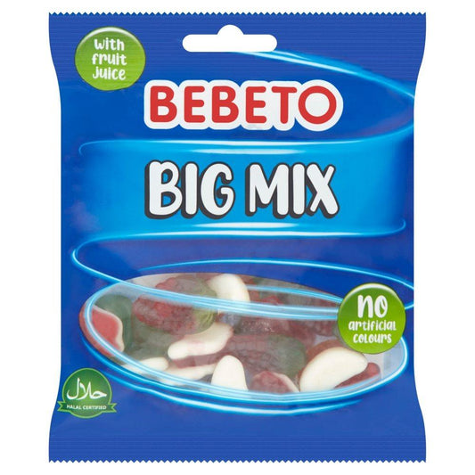 Bebeto Imported Liquid-Filled Gummy Candies, Big Mix Flavor Variety Pack - 5.3 oz, 12 Ct, Sweet Snack for Parties