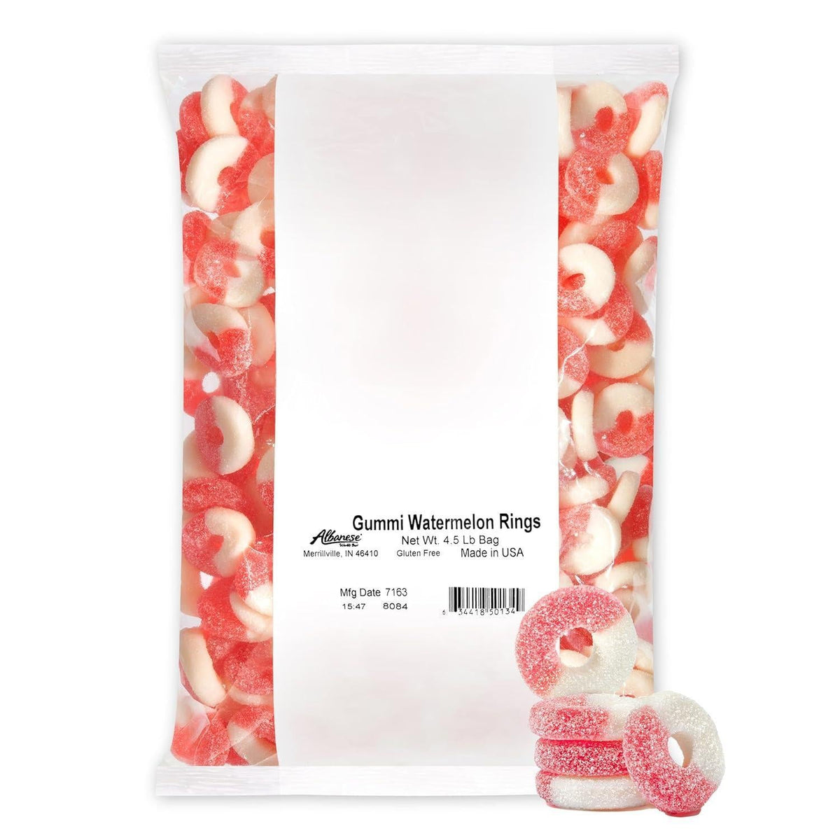 INDEPENDENTAlbanese Watermelon Rings 4.5 Pound bag