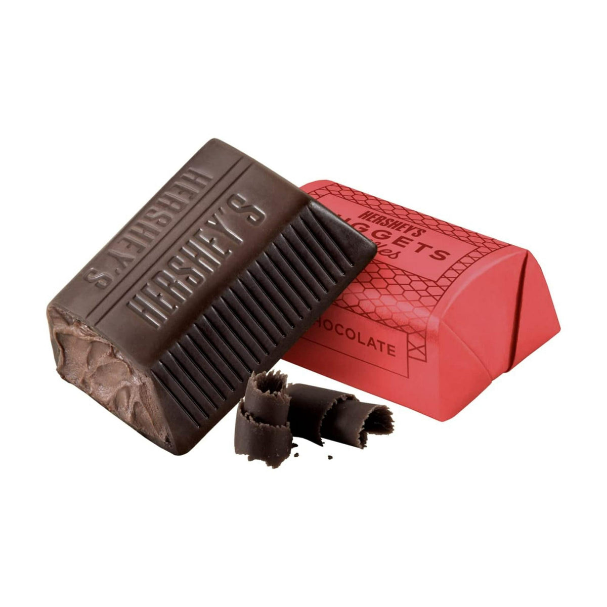 HERSHEYS Dark Chocolate Nuggets Truffles Dessert, 1.9 lb Bulk Large Pack, Premium Flavor Chocolate Candies Snacks