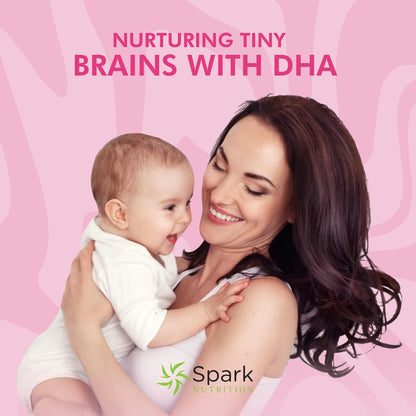 Spark Nutrition Pregnaforte Formula Wellness Supplement - 60-Day Supply Capsules