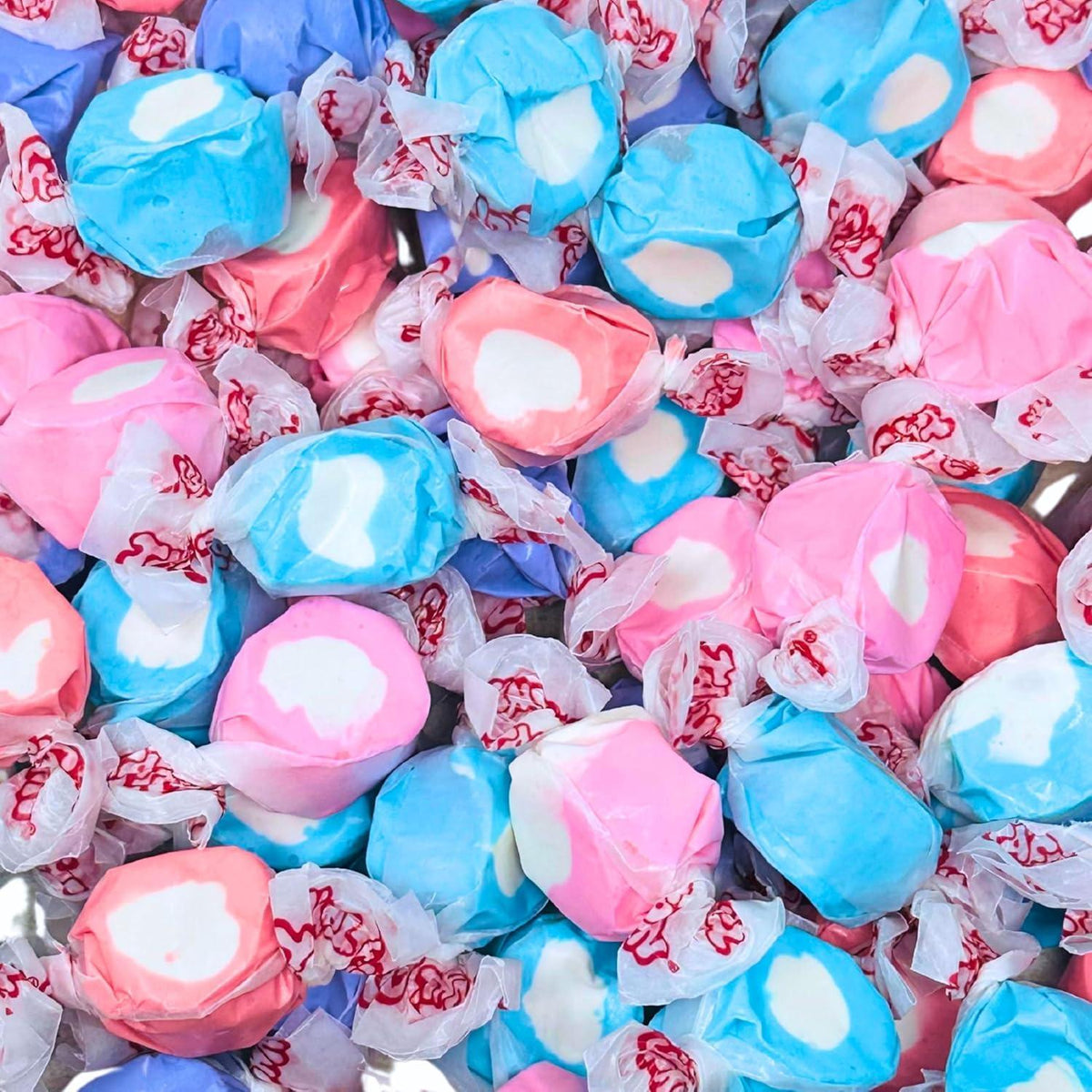 Taffy Town Berries & Cream Salt Water Taffy 5 lb Bulk Bag - Soft, Chewy Berry Mix Fruit Candies with Sweet Twist, Gourmet Candy for Goodie Bags & Parties