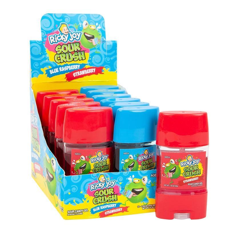 ThayerRicky Joy Sour Crush Blue Raspberry Strawberry Gel 1.59oz 12ct